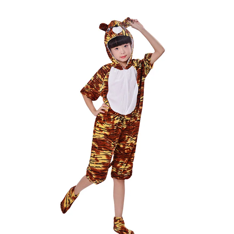 Детский сценический костюм тигра для шоу мальчиков и девочек с животными детский
