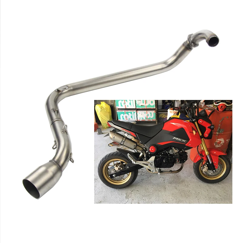 

Slip On For Honda MSX125 MSX125SF M3 Motorcycle Exhaust Yoshimura 51mm Muffler Escape System Modified Front Middle Link Pipe