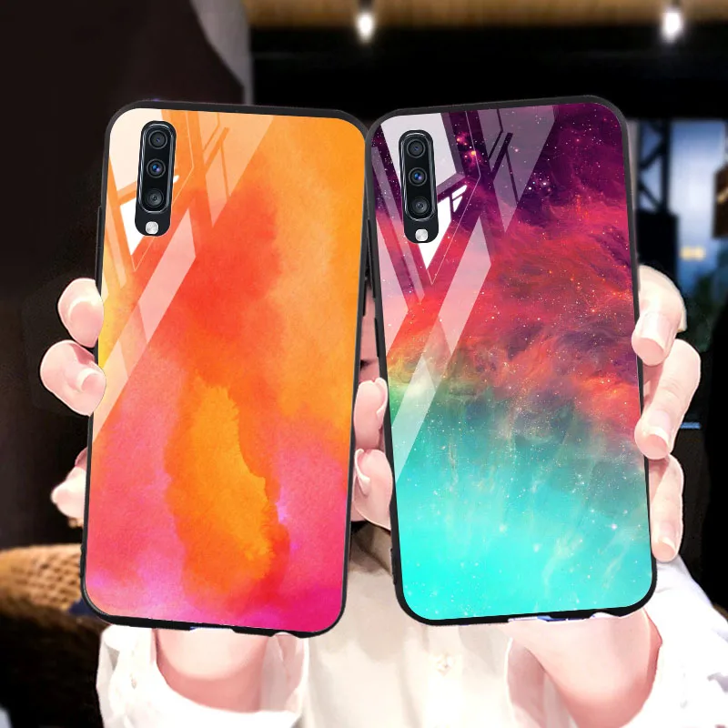 

Tempered Glass Case For Samsung A32 A51 A12 A13 A21S A50 A52 A71 A72 Cover Samsung S22 Ultra Pro S20 FE S21 Plus Phone Bumper