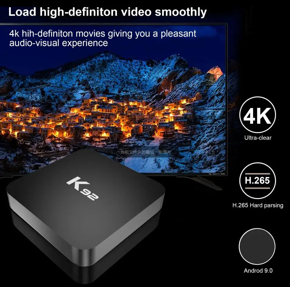 ТВ-приставка BEESCLOVER K92 Android 9 0 Amlogic S905 X2 2 4G/5G Dual WiFi USB3.0 BT4.2 поддержка 4K медиаплеера TV Box