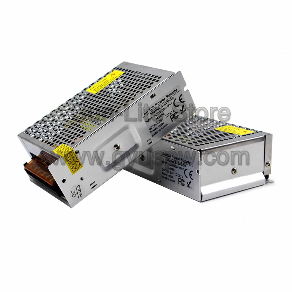 Variable 200W 6.7A 30V DC Power Supply Unit Driver AC110V 220V Input To DC30V SMPS for CCTV Camera LED Light Mechanical | Обустройство