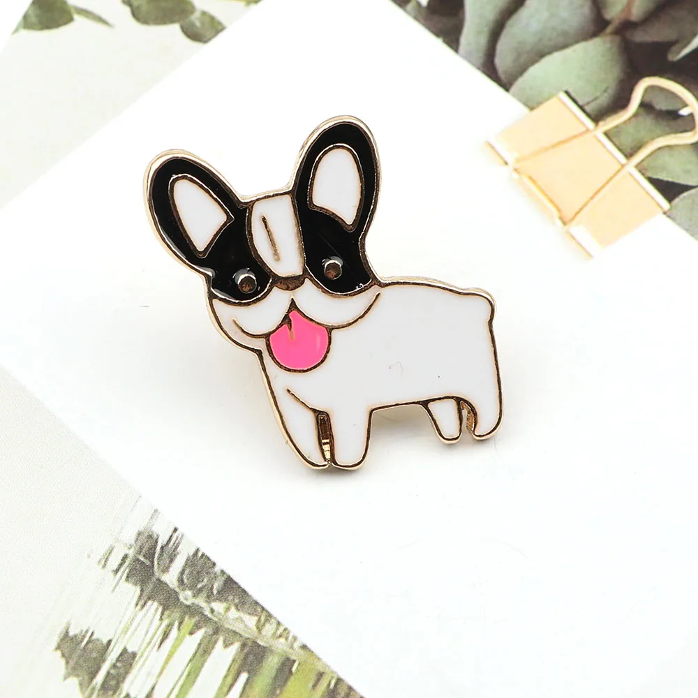 Броши ювелирные изделия значок воротник эмаль булавка куртки свитер корги