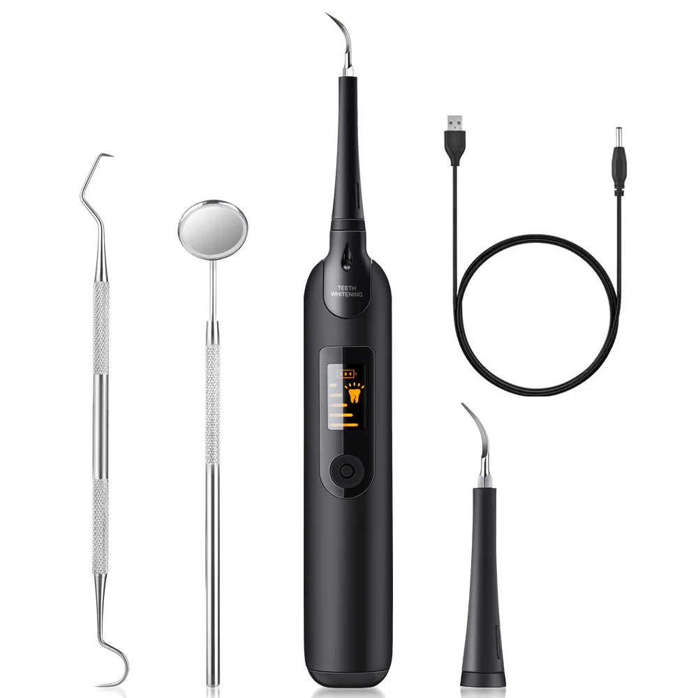 

New Upgrade Electric Sonic Dental Scaler Tooth Calculus Remover Cleaner Tooth Stains Tartar Whiten Teeth Cleaner Oral Hygiene