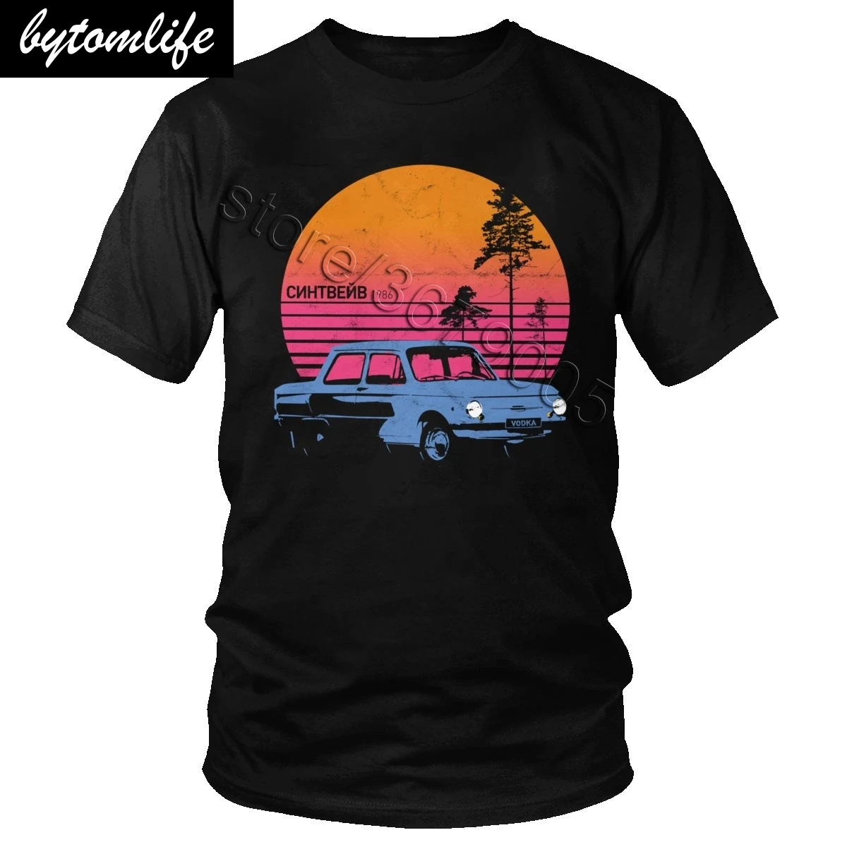 Футболка мужская хлопковая с принтом классическая ретро-футболка славянской