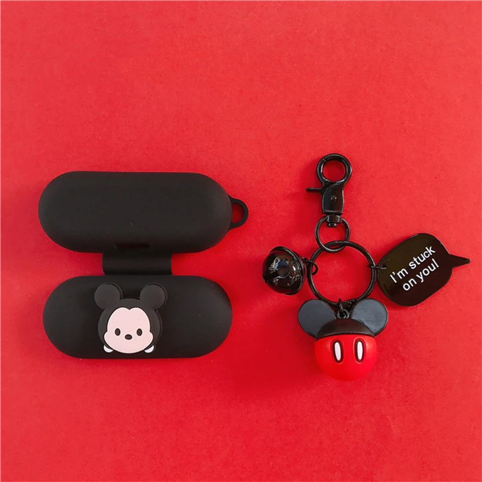 Силиконовый чехол для Huawei FreeBuds 3i Honor Flypods 3 с брелоком | Электроника