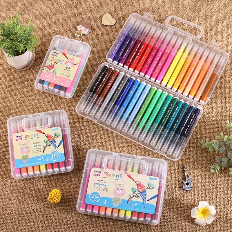 Детская мягкая голова может быть мыть граффити цвет ручки набор роскошных