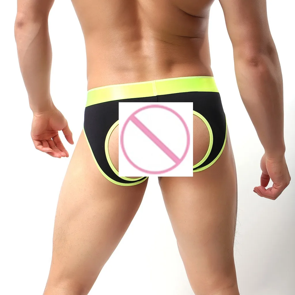 Трусы сексуальное нижнее белье для мужчин голая ягодица дышащая летняя Новинка