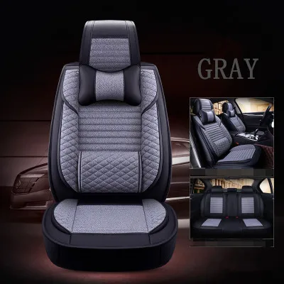 Хорошее качество! Полный комплект автомобильных сидений чехлы для Toyota Land Cruiser Prado