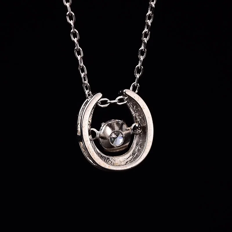 

Kkmall Store Round S925 Silver Pendants 0.50ct D VVS Luxury Pendants Jewelry Girlfriend Christmas Gift S925 necklaces