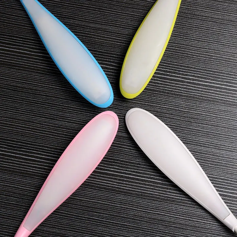 4 Colors USB LED Lamp LEDs Flexible Light Portable Book Reading Lighting For Notebook Laptop PC Charging Treasure Home | Лампы и