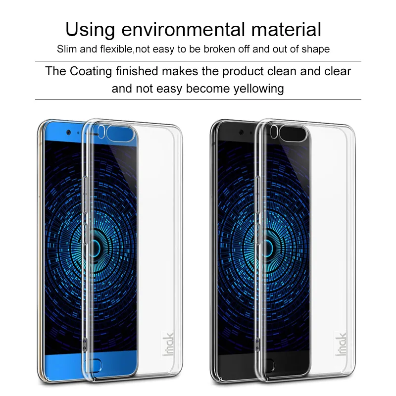 IMAK Прозрачный чехол Прочный ПК Жесткий Чехол для Xiaomi mi CC9 CC9E 9 8 SE Pro исследовать