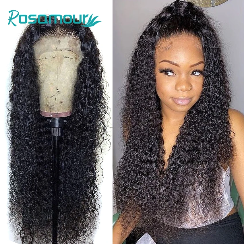 Парики из человеческих волос на сетке спереди для чернокожих женщин HD кружевные