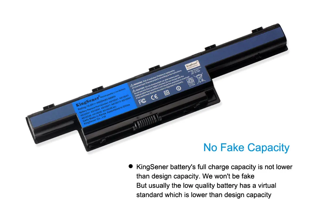 Аккумулятор KingSener AS10D31 для ноутбука Acer V3 471G 551G 571G 771G E1 421 431 471 AS10D41 AS10D3E AS10D5E 531|battery for