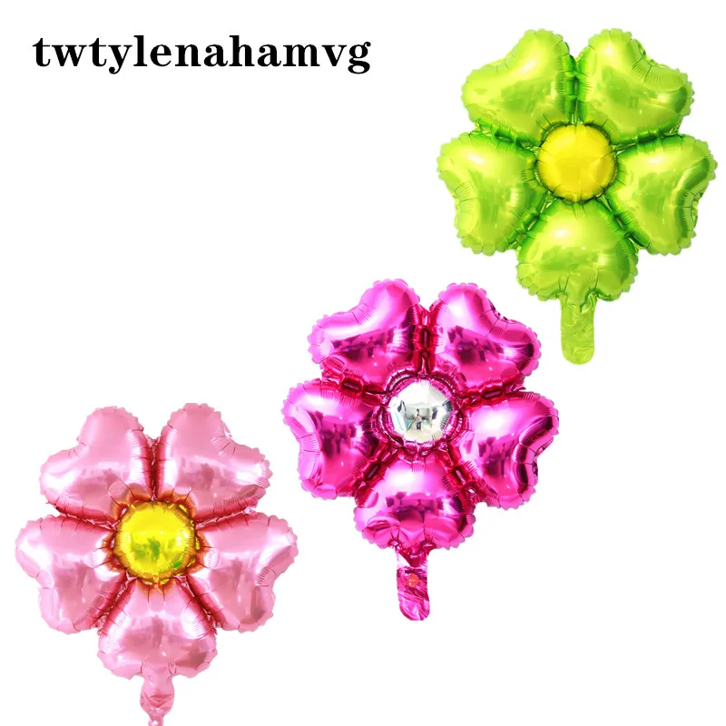 

Воздушный шар из алюминиевой пленки, розовый, розовый, красный, любовь, пять лепестков, для дня рождения, весенний декор для вечевечерние, Ро...