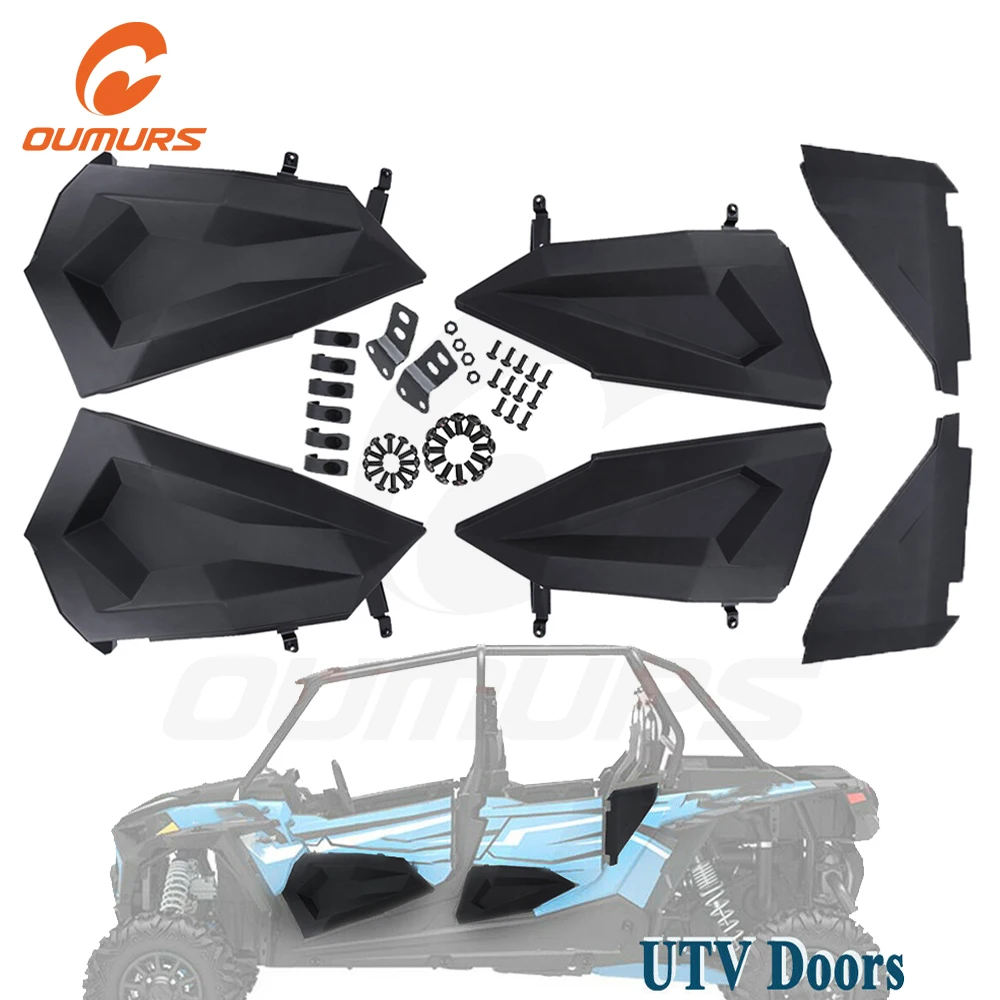 Вставки для 4 дверной нижней панели ouwalls UTV половинный комплект Polaris RZR XP 1000 2014 2019