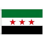 Zwjflagshow Сирия флаг 90x150 см полиэстер ткань подвесной Сирия флаг баннер для украшения