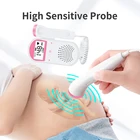 Допплер для беременных женщин фетальный Ребенок Монитор скорости портативный без радиации сменный аккумулятор PR дисплей допплер