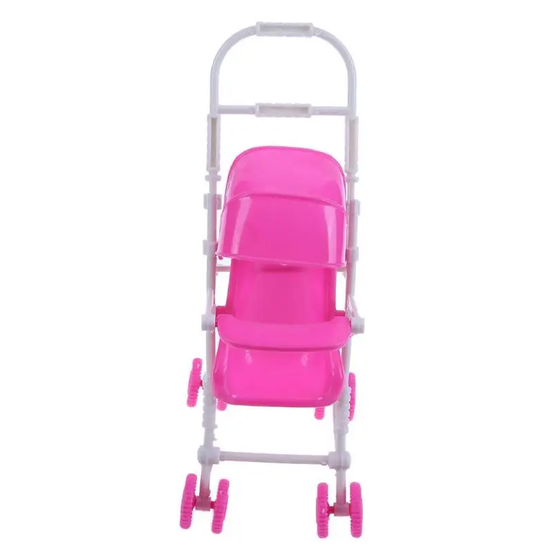 1 шт. пластиковые аксессуары для кукол миниатюрная кукла-коляска тележка детской