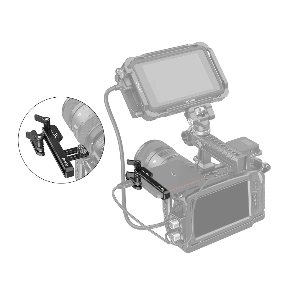 

SmallRig Mount for LaCie Portable SSD Card Holder Mount For Dslr Camera Cage/Side Handle/Top Handle Accessories Rig - 2799