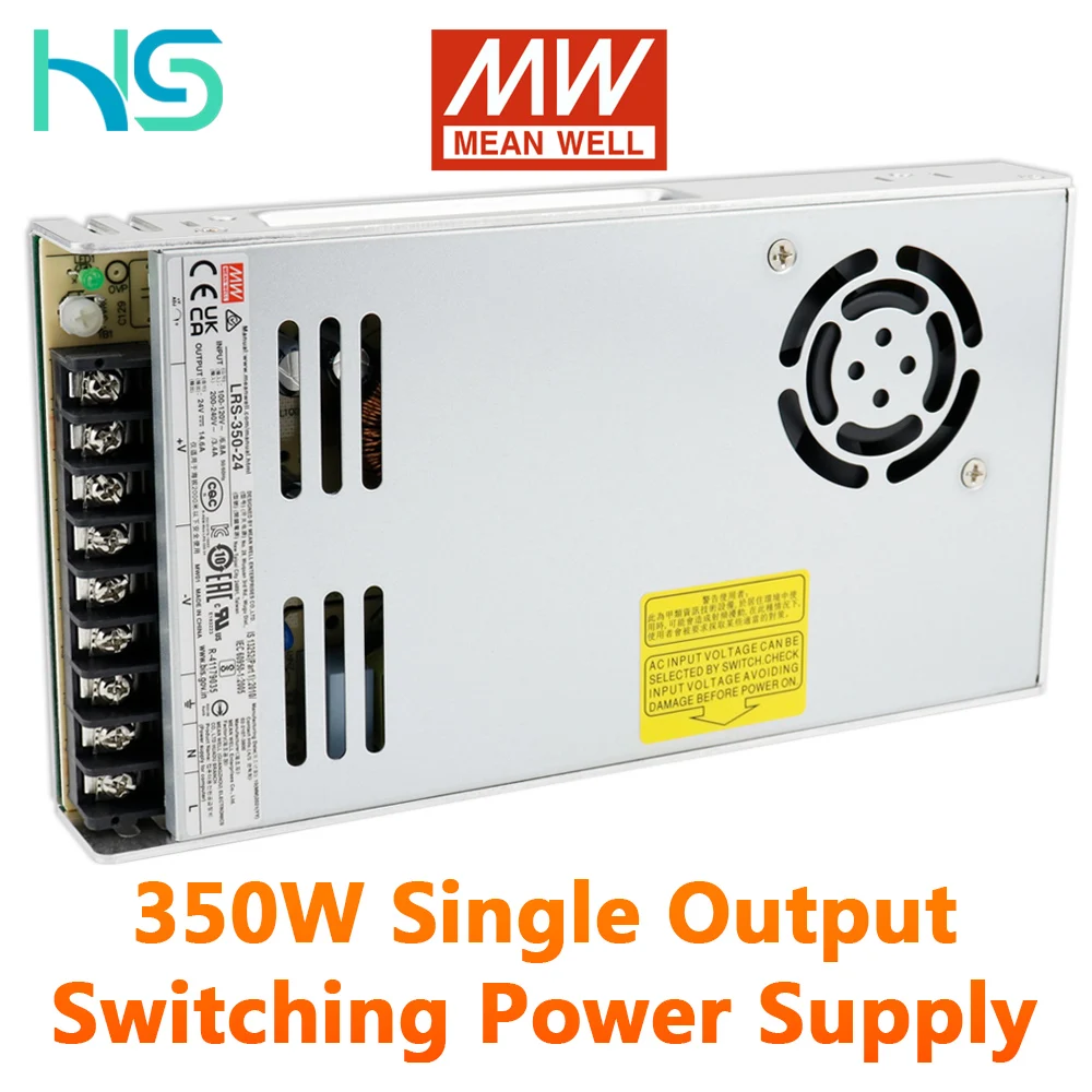 

Haldis 3D Mean Well LRS-350-24 power supply for Voron Switchwire Prusa i3 MK3/MK3S Ender3/Ender3 V2 CR-10 3d printer