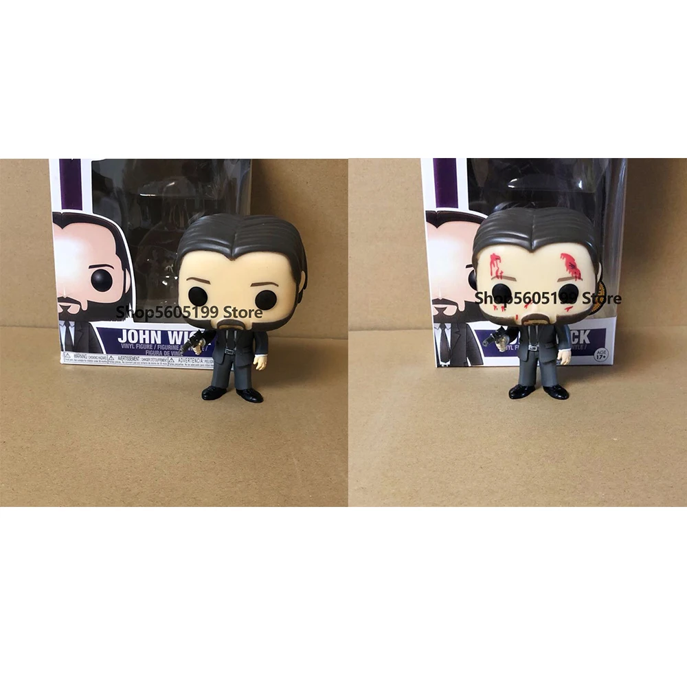 JOHN WICK 387 # с коробкой виниловые экшн-фигурки коллекционные модели игрушки для