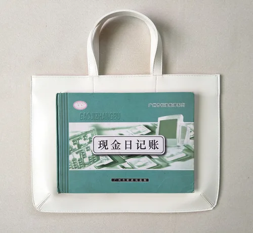 13.3 inch-White Новинка, минималистичный портфель А4, деловая сумка, 13,3 дюймов, сумка для ноутбука, сумки для женщин, OL, деловая, офисная, кожаная сумка для мужчин - Цвет: 13.3 inch-White