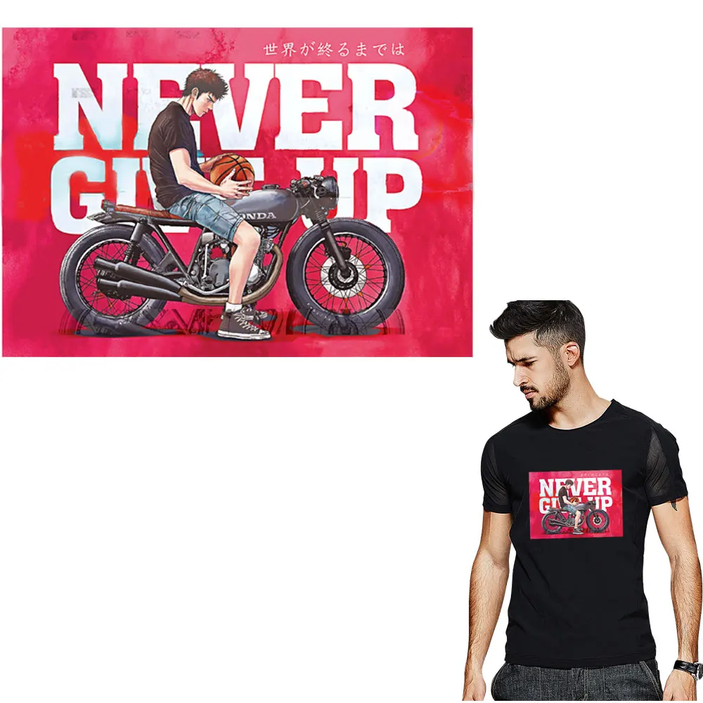 Крутые Стикеры для глажки мотоциклетные нашивки одежды термопереводные