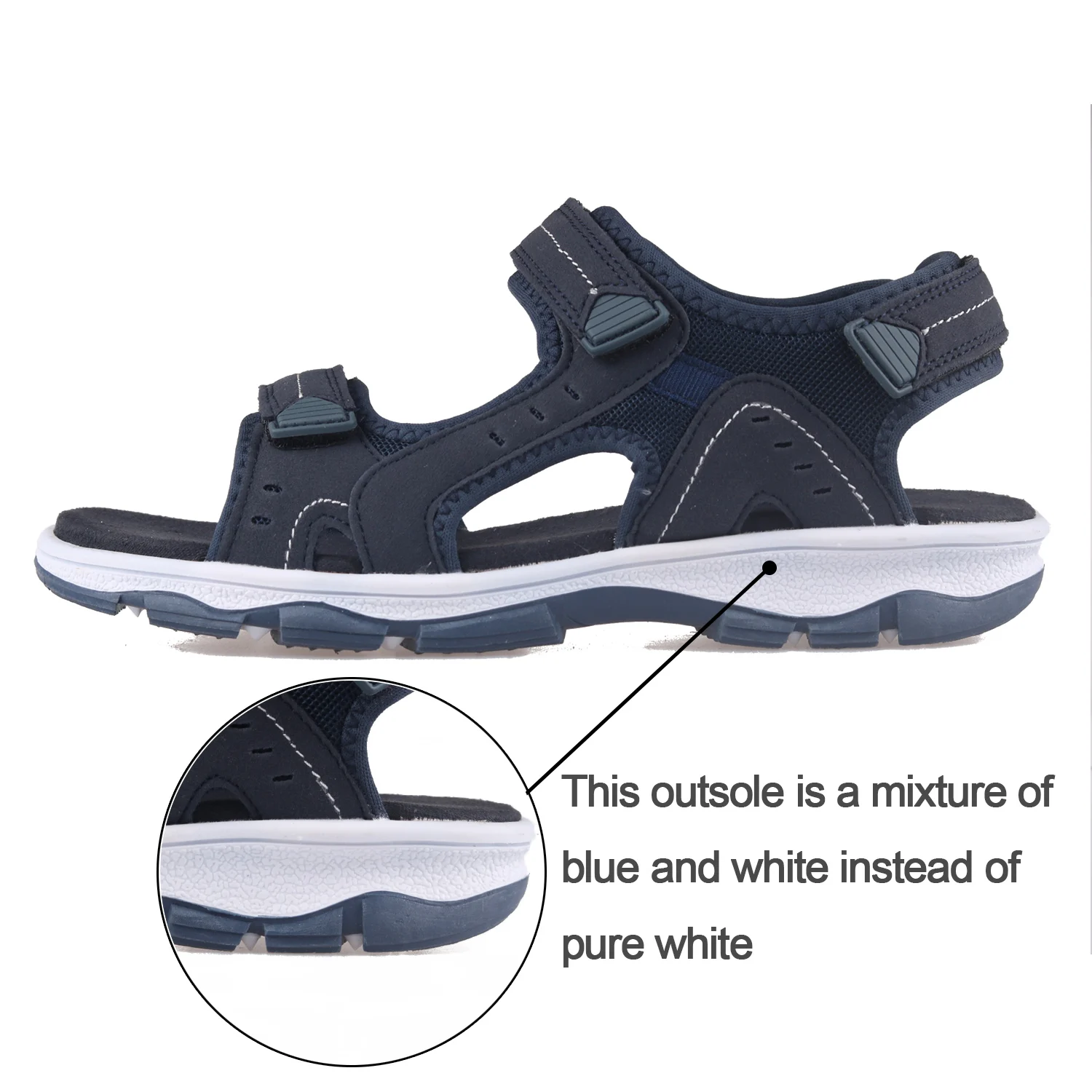 GRITION Women Shoes Summer Outdoor Female Beach Sandals Shock Absorption Flat Comfort Fashion Casual Sport Non Slip 2021 Size 41