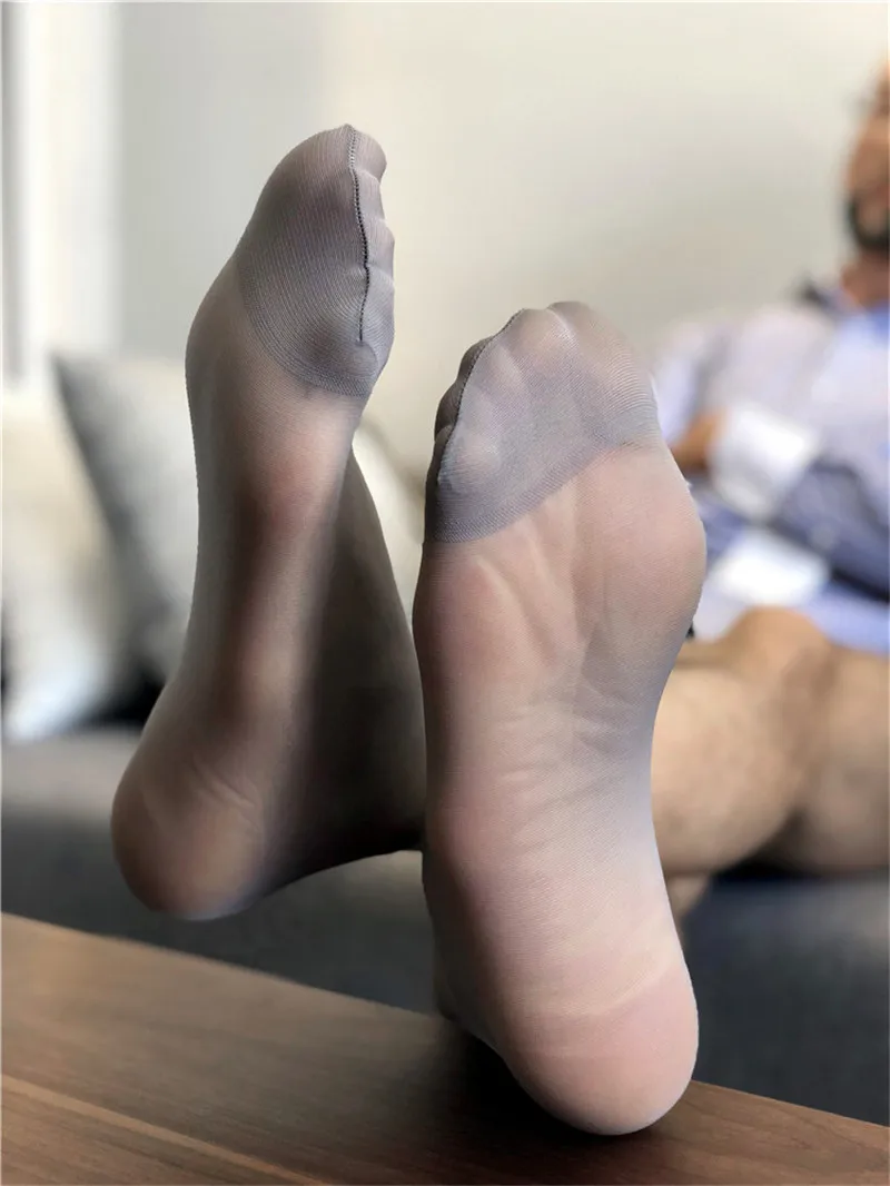 Милые кружевные королевские носки тонкие прозрачные колготки мужское нижнее