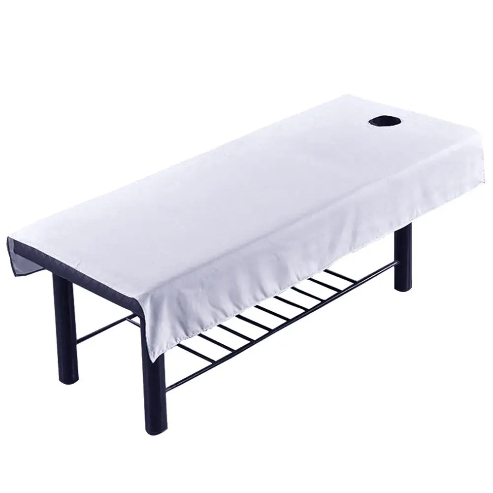 

180*80cm Disposable Massage Bed Sheet Polyester Fiber Beauty Salon Table Sheet Thick Water Oil Proofing Portable Bed Cover