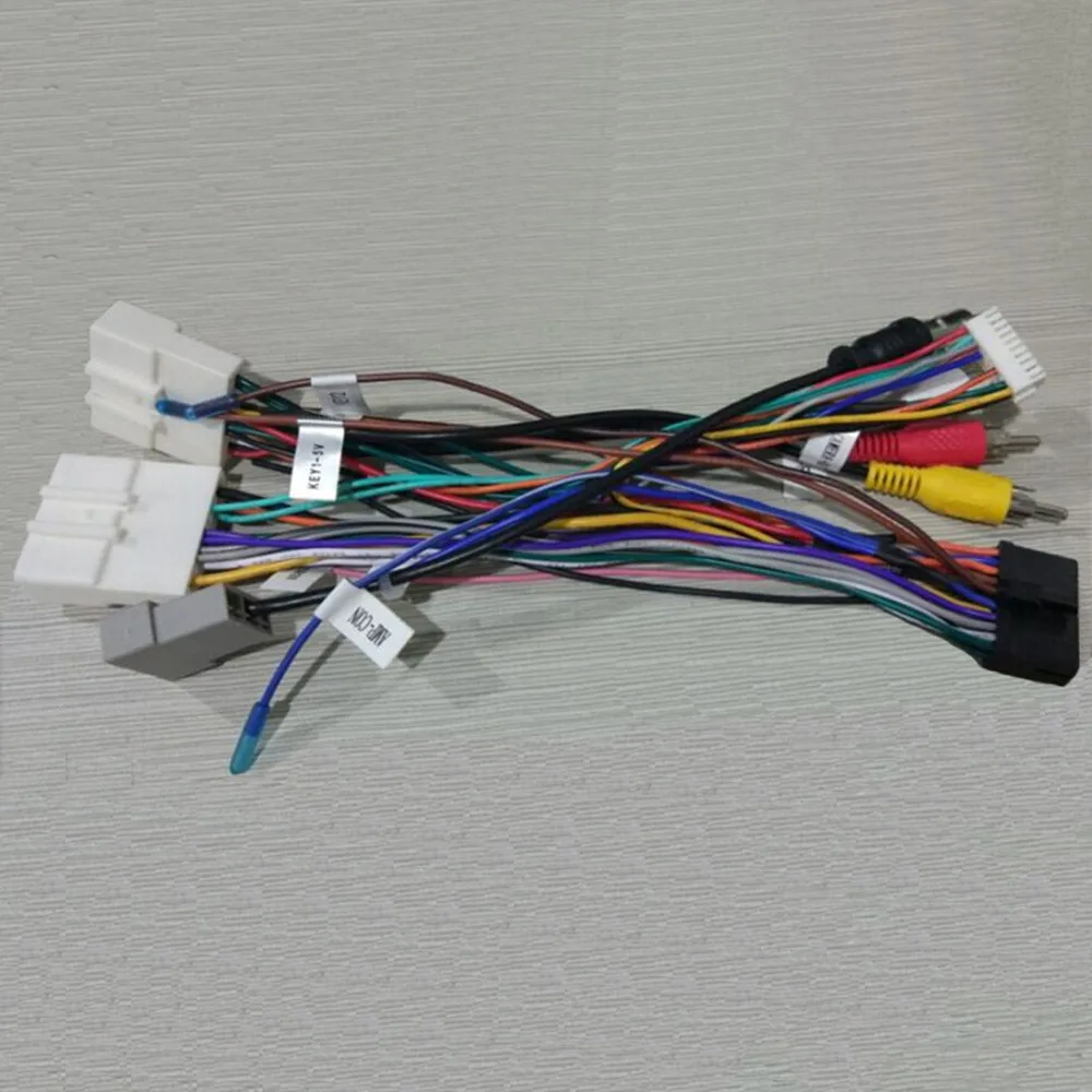 Автомобильный стерео радиоприемник KLYDE проводной адаптер питания с декодером