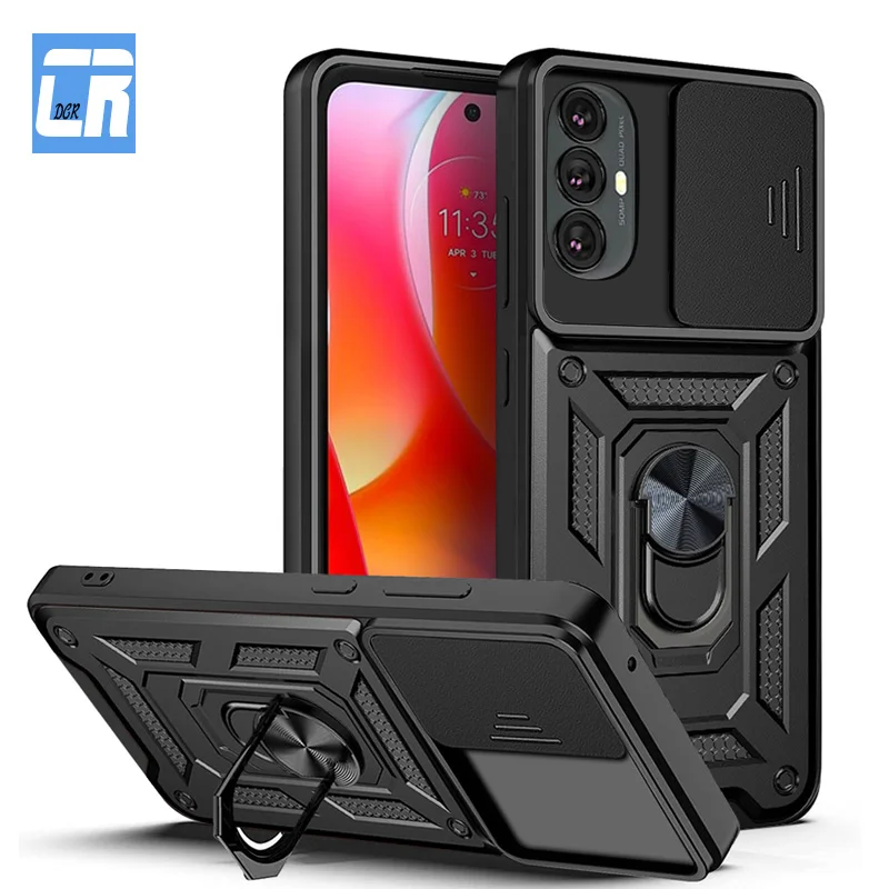 

Shockproof Armor Phone Case for Motorola Edge 30 Ultra Moto S30 X30 30 20 Pro G62 G52 G32 G22 E20 E30 E40 Camera Protection Case