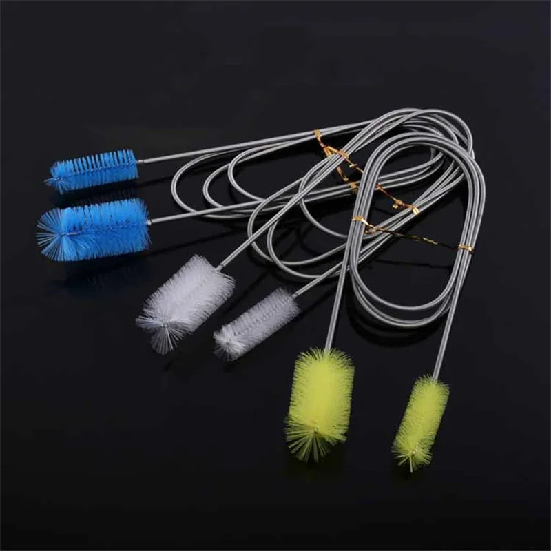 Aapet 1 шт. Двойные головки аквариум фильтр очиститель гибкий насос водяного