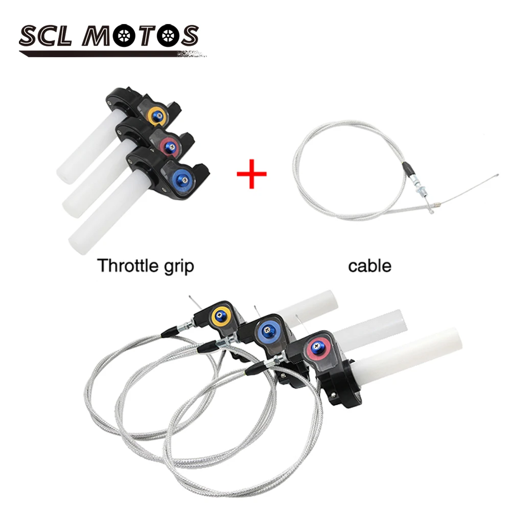 SCL MOTOS 7/8 'དྷ мм Запчасти для мотоциклов рукоятка дроссельной заслонки