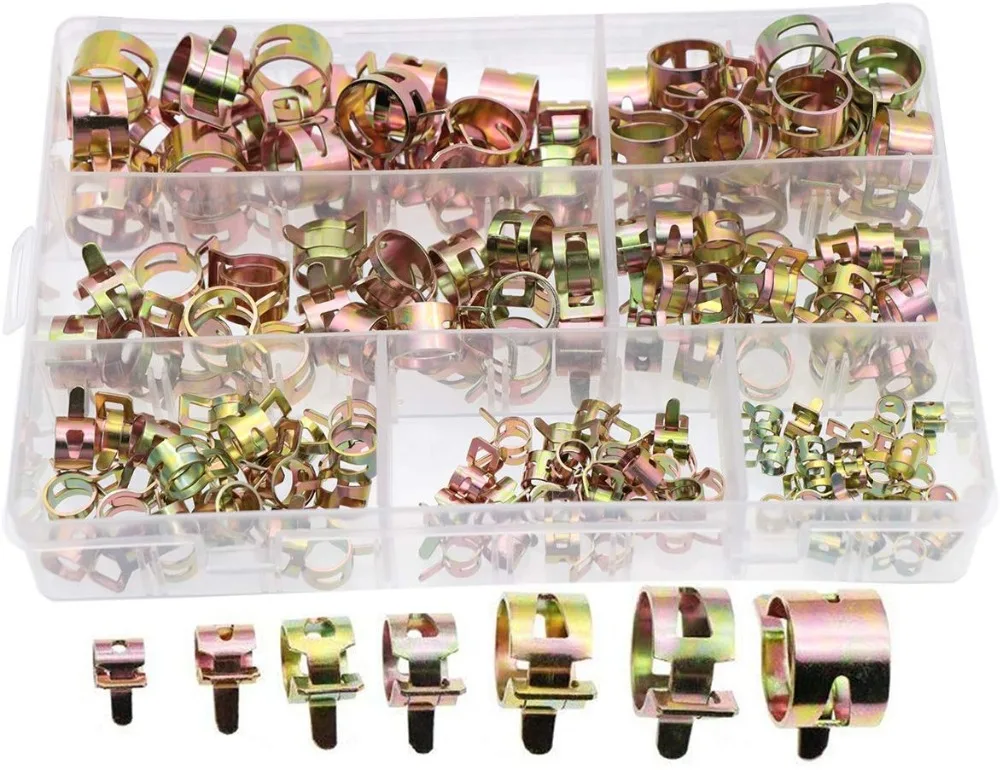 150 шт. пружинный ленточный Тип эластичный топливный силиконовый вакуумный шланг