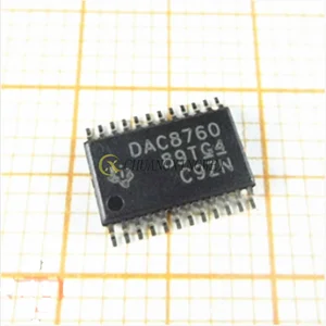 DAC8760IPWPR encapsulation HTSSOP24 DAC8760 single channel digital analog converter original