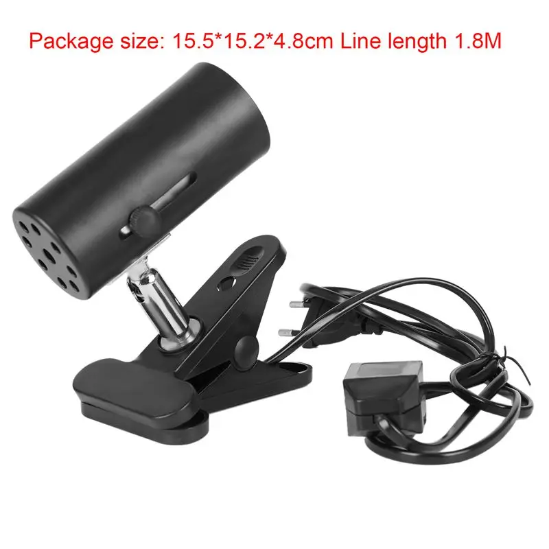 Nw 02 светильник рептилий с зажимом Керамический Тепловой Излучатель поддержка