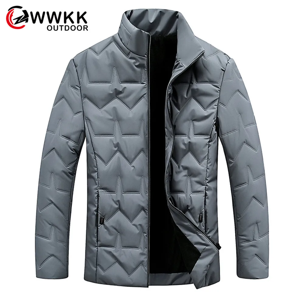 

WWKK Men's Winter Hiking Jackets Outdoor Clothes Waterproof Camping Trekking Tactical Coats Wear Resistant Fishing Sports Jacket