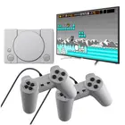 Ретро-игровая консоль COOLBABY для PS1 Mini 620, 2 игрока, 8 бит, поддержка AV Out, TV, Ретро игровой контроллер