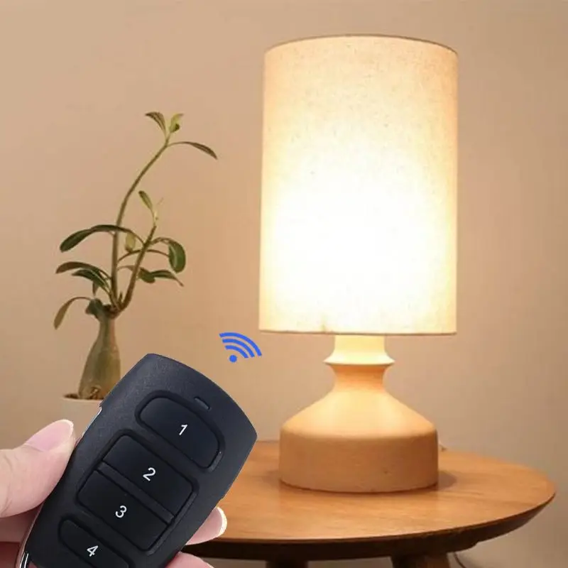 

AC85V-250V Wide Voltage Wireless Receiver Module 4CH Switch Remote Controller