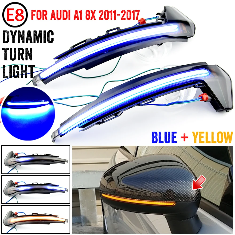 

Dynamic Mirror Blinker for Audi A1 8X LED Turn Signal 2011 2012 2013 2014 2015 2016 2017 Light Indicator repeater
