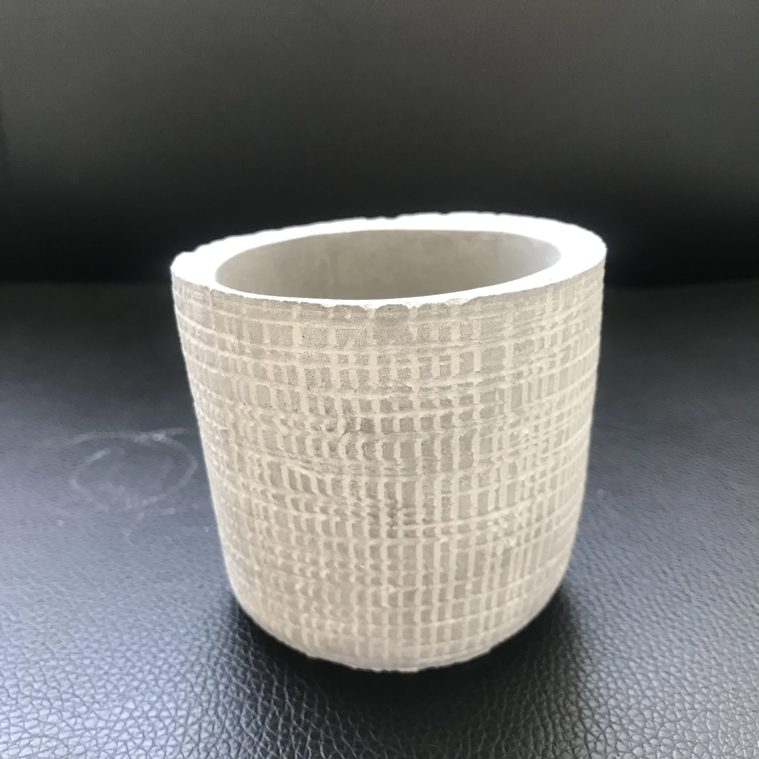 Необычные Маленькие квадратные узоры бетонный цветочный горшок Силиконовые