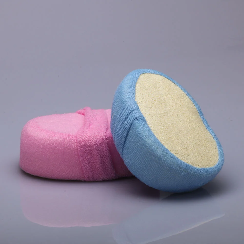 Чистящие губки Luffa скрабы для ванны натуральный массажер лица тела душа купания