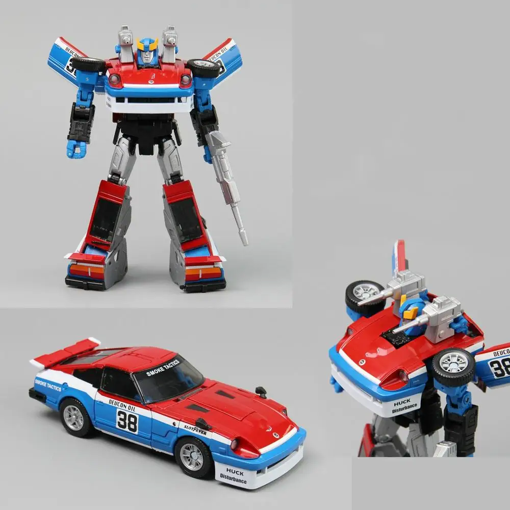 MP-19 G1 трансформация КО Версия MasterPiece MP12 MP19 MP28 Sideswipe Smokescreen Hot Rod Bluestreak фигурка робота игрушки модель - Цвет: MP-19