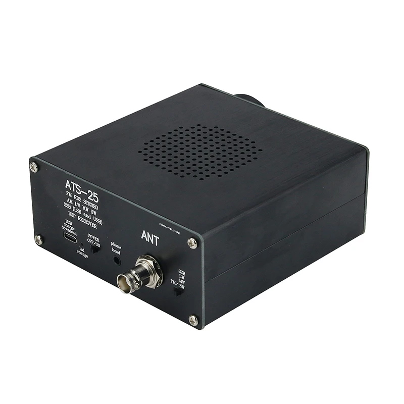 Универсальный радиоприемник Si4732 из алюминиевого сплава FM LW(MW SW) SSB 2 4 дюйма