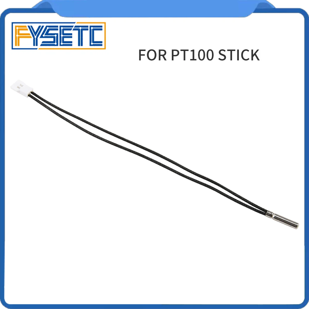 

FYSETC Temperature Header PT100 Stick Cable Extended Line For 3D Printer PT100 Stick VORON 2.4 Spider Motherboard