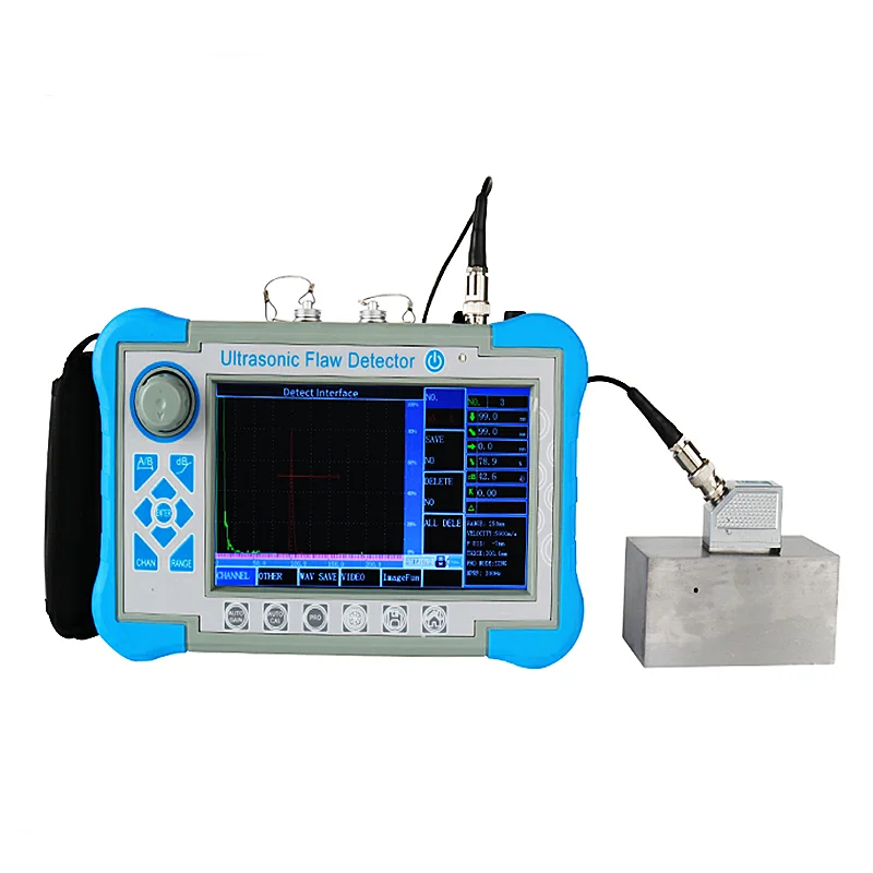 

Horizontal Touch Screen Metal Ultrasonic Flaw Detector Digital Ultrasonic Steel Welding Flaw Detector With PC Analysis Software
