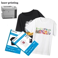 a4 dark light color laser toner printer thermal heat transfer paper pure cotton t shirt fabric