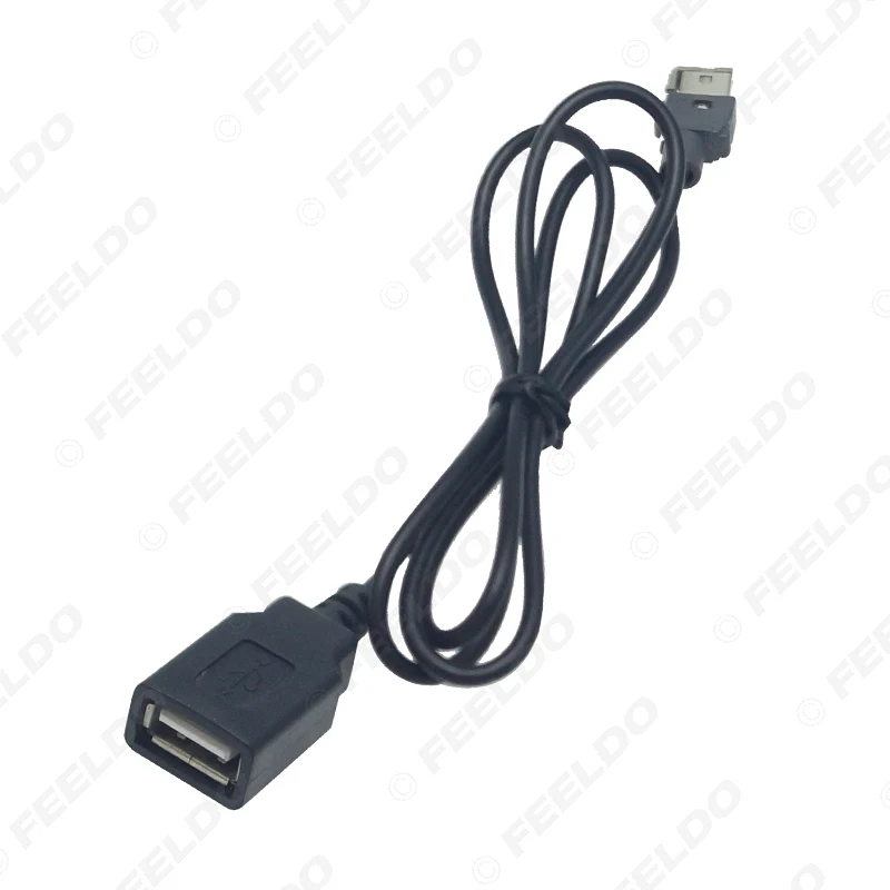 FEELDO Оригинальный стандартный CD Радио Аудио разъем к USB адаптер Разъем для Peugeot 307