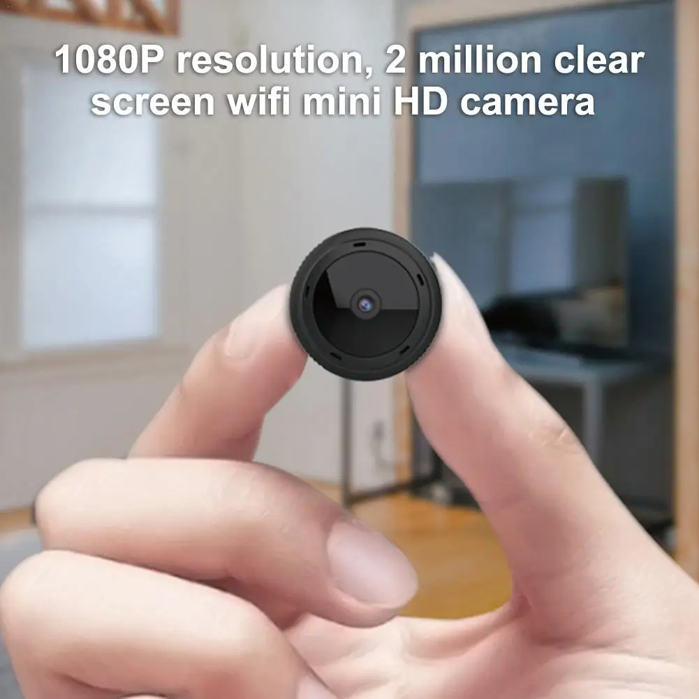Мини камера видеонаблюдения W10 HD 1080P DVR беспроводная Wi Fi ночного видения с